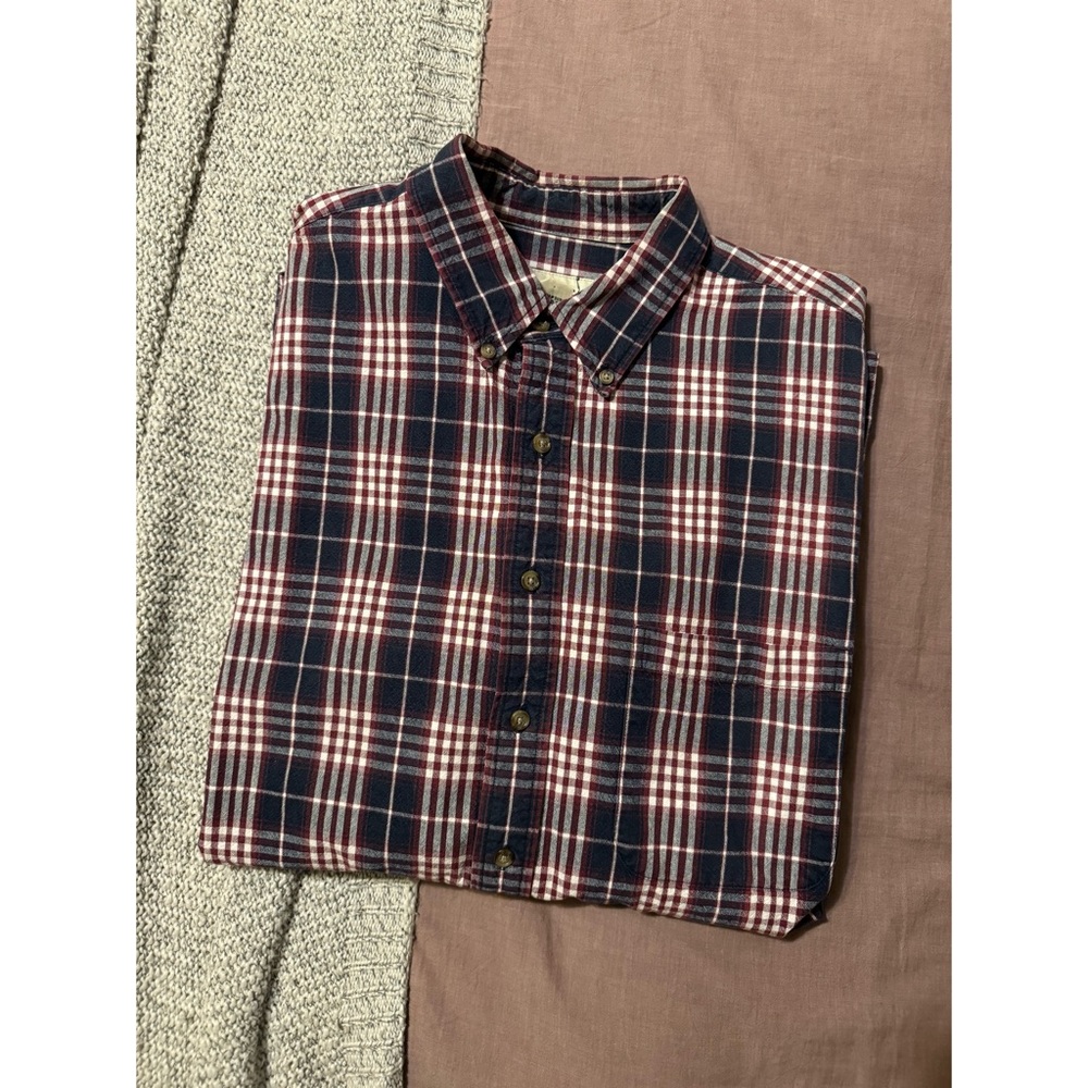 Eddie Bauer | Plaid Long Sleeve Shirt